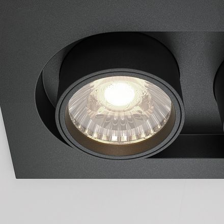 Встраиваемый светильник Hidden 4000K 2x10W 36°, DL045-02-10W4K-B. TM Maytoni