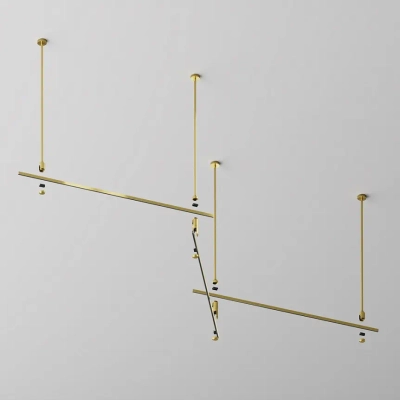 Шинопровод 1 м Flarity латунь, TRX154-111BS. TM Maytoni