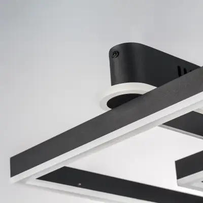 738687 Настенно-потолочный светильник UNDINE 90W LED 3872LM ЧЕРНЫЙ 3000-6000K Lightstar