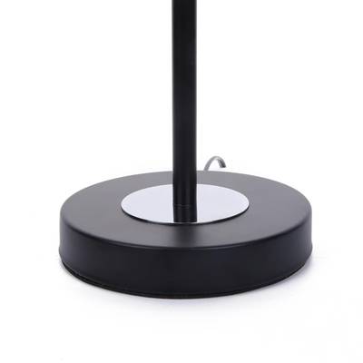 8204/1TL LEDIO LN25 серебро/черный/прозрачный, металл/акрил Настольная лампа LED 7W 4000К 220V SATIANA