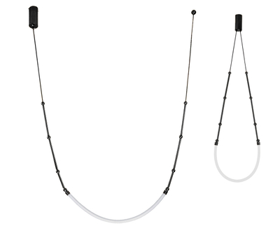08060-1A,19 Подвес Бофорт черный w30 h150 Led 17W (4000К) 2 вида крепления