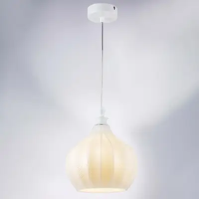 793116 Люстра ROCCO 1х6W (led) E27 БЕЛЫЙ Lightstar