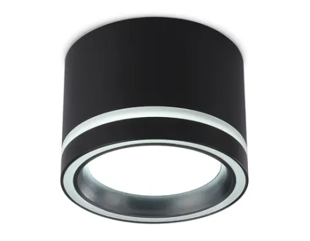 Светильник накладной TU5531 BK черный IP20 GX70 D120*87