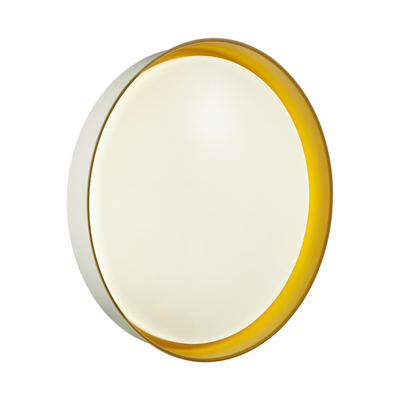 7711/DL COLOR SN 157 Светильник пластик/белый/желтый LED 48Вт 4000К D407 IP43 TUNA YELLOW
