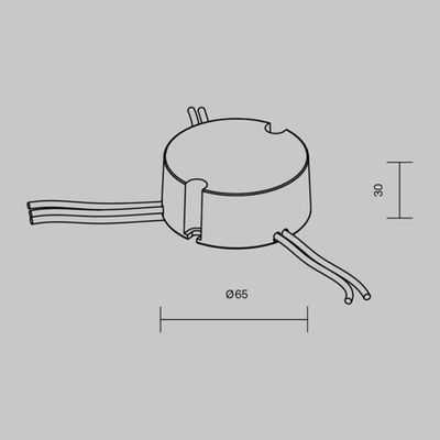 Источник тока DALI NFC DT8 300-850mA +PUSH DIM, 721027. TM Maytoni