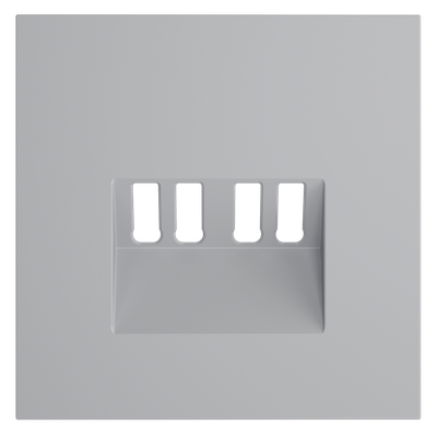 VLS001516 Накладка для розетки акустической 4-местной , S70 (серый). (ТМ Maytoni)