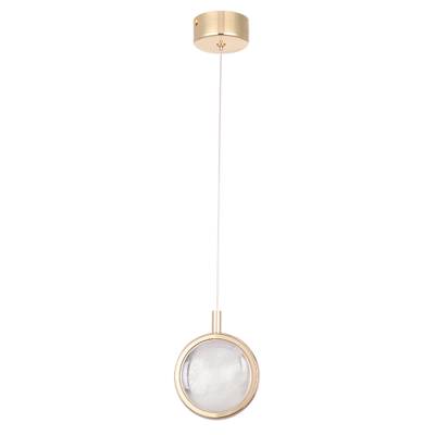 Светильник подвесной Crystal Lux CIELO SP6W LED GOLD 0370/201