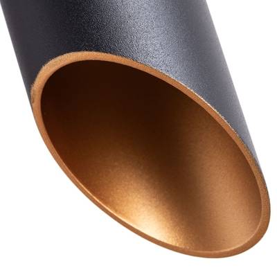 Точечный подвесной светильник Arte Lamp PILON-GOLD A1536SP-1BK, 1хGU10