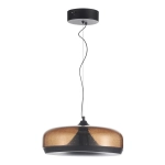 SL6014.603.01 Светильник подвесной ST-Luce Черный/Коричневый, с пузырьками LED 1*42W 3000K