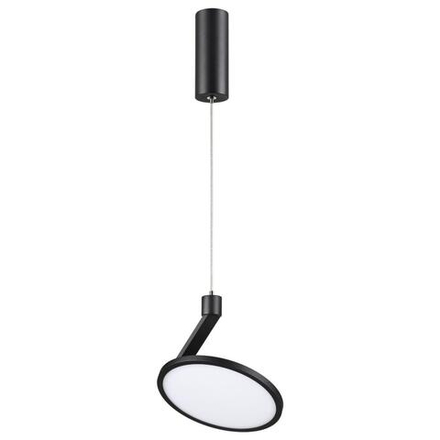 358350 OVER NT20 412 черный Светильник накладной, длина провода 1м IP20 LED 4000K 18W 85-265V HAT