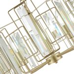 SLE103403-05 Люстра подвесная Шампань/Прозрачный E14 5*40W