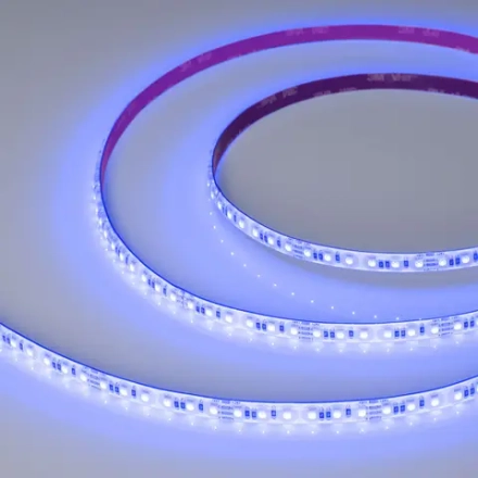 Лента герметичная RTW-SE-A120-8mm 24V RGB (12 W/m, IP65, 2835, 5m) (Arlight, 5 лет)