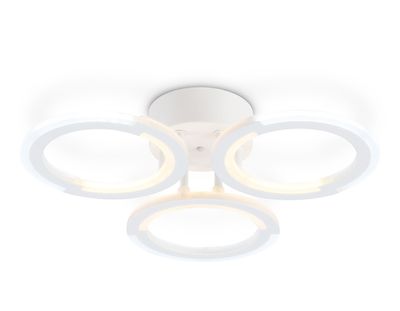 Светильник светодиодный потолочный FA8942/3 WH белый 32W 3000-6000K D420*95 (ПДУ ИК)