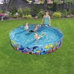 Бассейн круглый ненадувной 244*46 см, 2074 л, Fill 'N Fun Odyssey 55031 Bestway