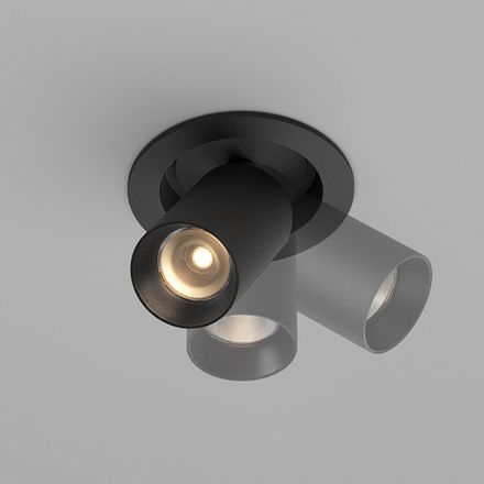 Встраиваемый светильник FOCUS LED 3000K 7Вт 50°, C071CL-7W3K-B. TM Maytoni