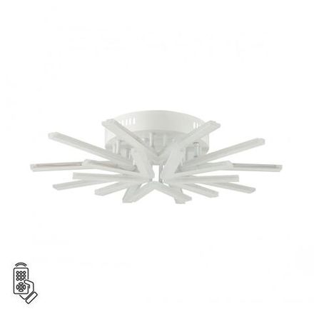 8029/80CL LEDIO LN25 белый/белый, металл/акрил Потолочный светильник с ПДУ LED 80W 3000-6000К 220V ALBERTA