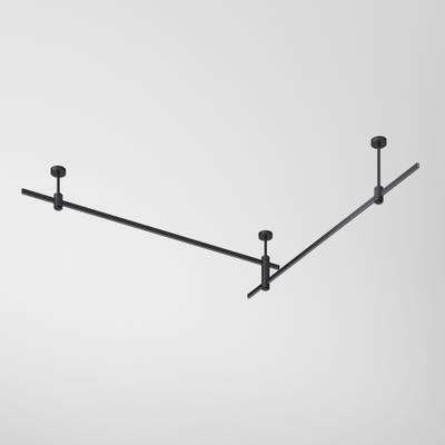 Esthetic Magnetic Декоративная стойка с вводом питания h124 mm SMALL 85141/00