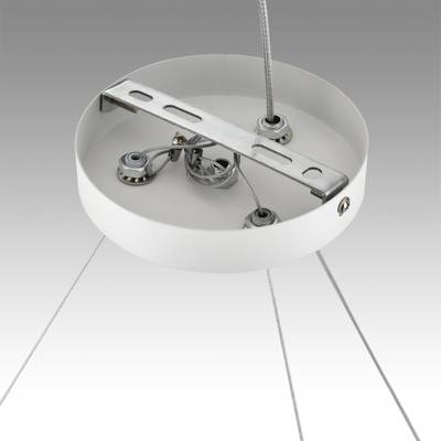8254/9 COMFI LN25 белый металл Светильник подвесной LED GX53 8*7W 220V LUAZANA