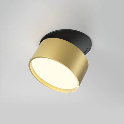Встраиваемый светильник Onda 3000K 12Вт 120°, DL024-12W3K-BMG. TM Maytoni
