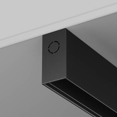 Заглушка торцевая 2 шт. Exility накладной черный, TRA034EC-41B. TM Maytoni