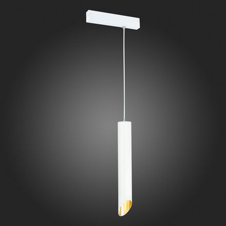 ST508.513.01 Св-к трек. Белый GU10 1*50W  IP20 D60xH400 180-240V Без ламп