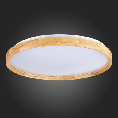 SLE201382-01 Светильник потолочный Светлое дерево/Белый LED 1*40W 3000K/4000K/6000K