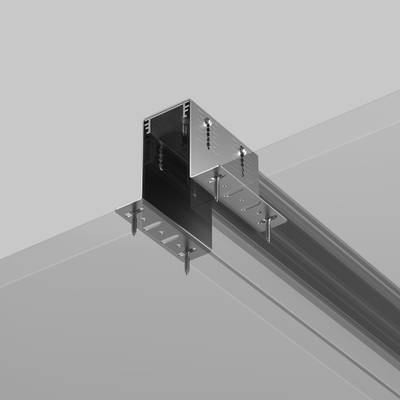 Крепеж для установки шинопровода Gravity в деревянный потолок TRA010HCB. ТМ Maytoni