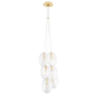Светильник подвесной Crystal Lux MAR SP6 TRANSPARENTE 2350/206