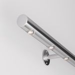 Светильник ALT-LODESTAR-HANDRAIL-R27-1.5W Warm3000 (GR, 70 deg, 12-24V) (Arlight, IP67 Металл, 3 года)