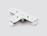 Коннектор Т-образный для однофазного шинопровода Standard 220V GL7167 WH белый 105*70*20