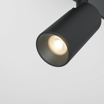 Трековый светильник Focus Duo Basity 6Вт 36°, TR176-1-2X3WTW-M-B. TM Maytoni