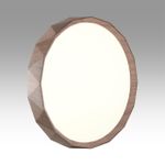 7637/AL BASICA SN 114 Светильник пластик/корич. под дер. LED 18Вт 4000K D295 IP43 ZIF WOOD