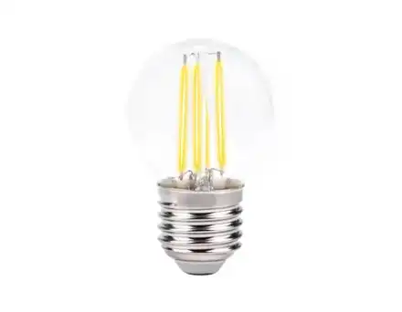 Светодиодная лампа Filament LED G45-F 6W E27 4200K (60W)