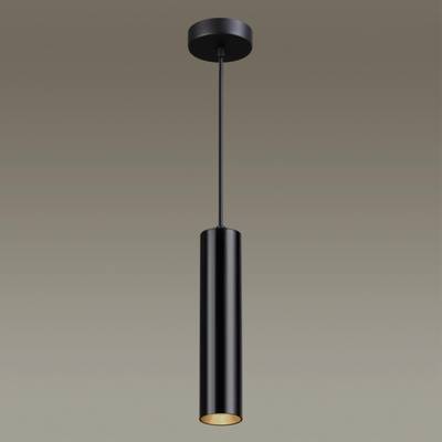 3872/1L HIGHTECH ODL19 405 черный Подвесной светильник GU10 1*50W 220V KIKO
