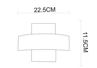 Декоративная подсветка Arte Lamp CROCE A1444AP-1WH, LED