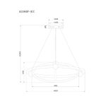 Подвесная люстра Arte Lamp HARLEY A2196SP-3CC, 1хLED