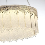 5091/60L L-VISION ODL25 555 золотой/стекло Люстра LED 60W 3700K 4968Лм CLEO