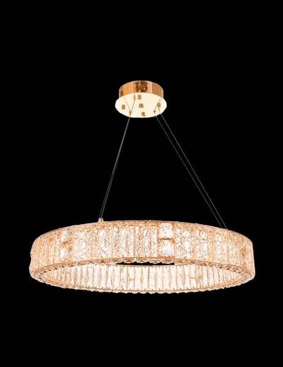 Люстра подвесная Ravissement Gold FL1057-8P, LED