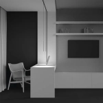 Трековый светильник Скольжение / Skim Levity 4000К 3Вт 36°, TR191-1-3W4K-M-BW. TM Maytoni