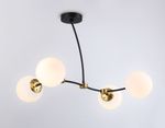 Подвесной светильник TR2544/4 BK/SB черный/бронза E27/4 max 60W 700*450*450