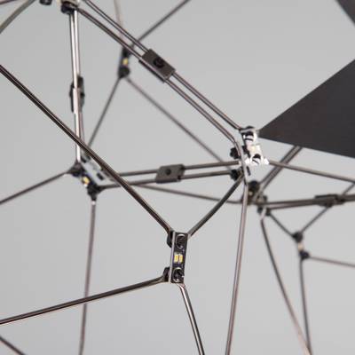 Подвесной светильник 90368/7 черный жемчуг