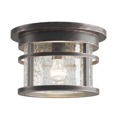 4044/1C NATURE ODL18 699 коричневый/патина Уличный потолочный светильник IP44 E27 60W 220V VIRTA