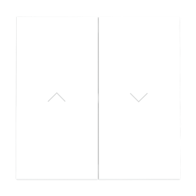 VLS002502 Клавиши для выключателя жалюзи, S70 (белый матовый). (ТМ Maytoni)