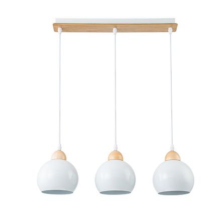 Подвесной светильник Escada 10178/3S E27*40W White/Wood