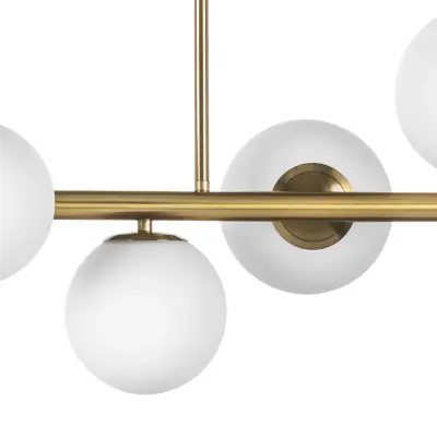 815083 Люстра CROCO 8х40W E14 ЛАТУНЬ Lightstar