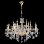 Люстра Crystal Lux MONICA SP10+5 GOLD 2502/315