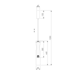 Подвесной светильник LED со стеклянным плафоном 50253/1 LED черный, LED
