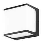 Уличный настенный светильник Arte Lamp LANCIA A6418AL-1BK, 1хLED
