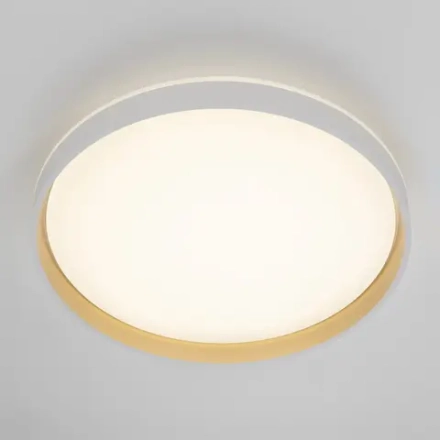 Citilux ENZO CL753510G LED RGB Светильник с пультом Белый + Золото