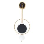 Настенный светильник Arte Lamp POLARIS A2604AP-7BK, 1хLED